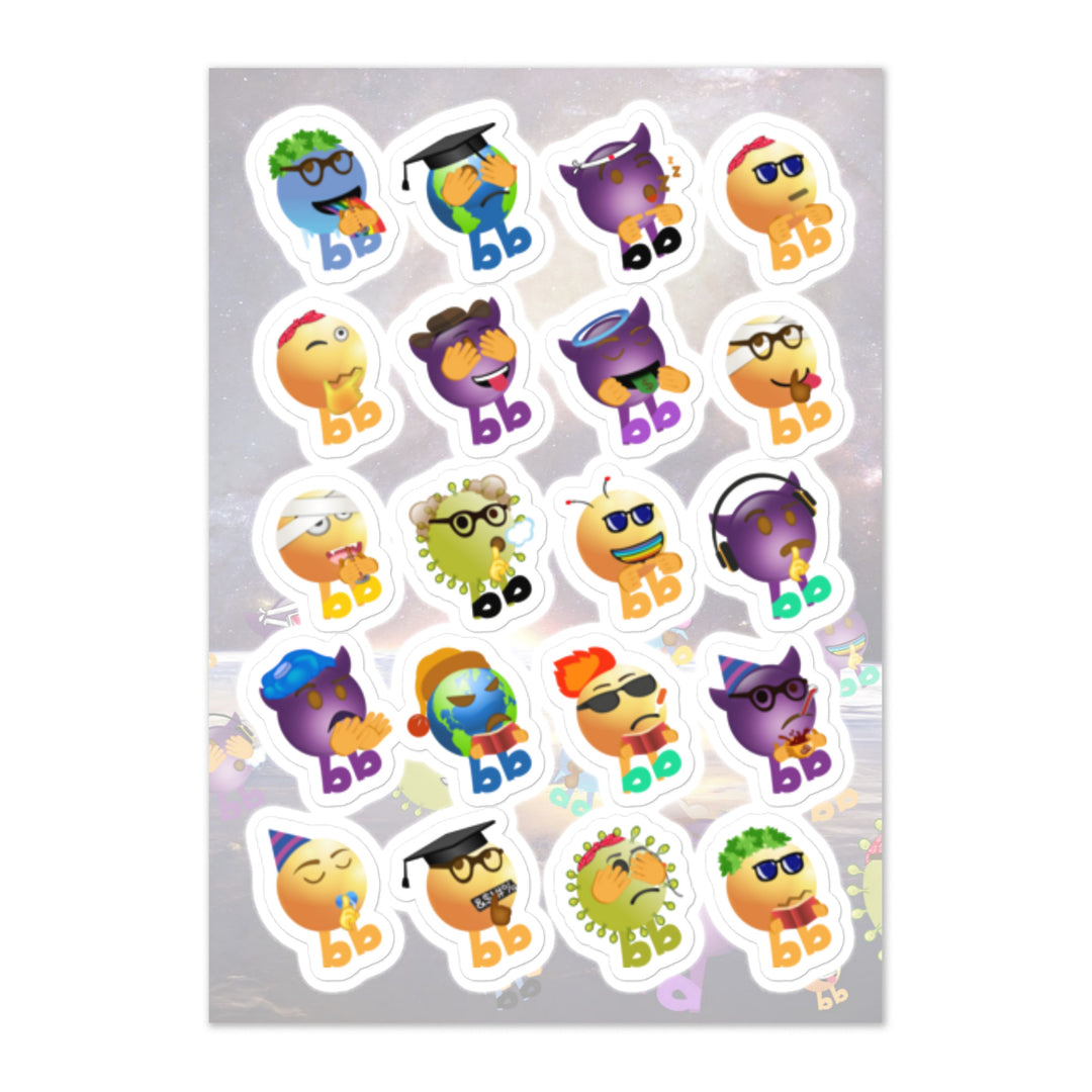 Megabb Buddy Stickers - Emojibb