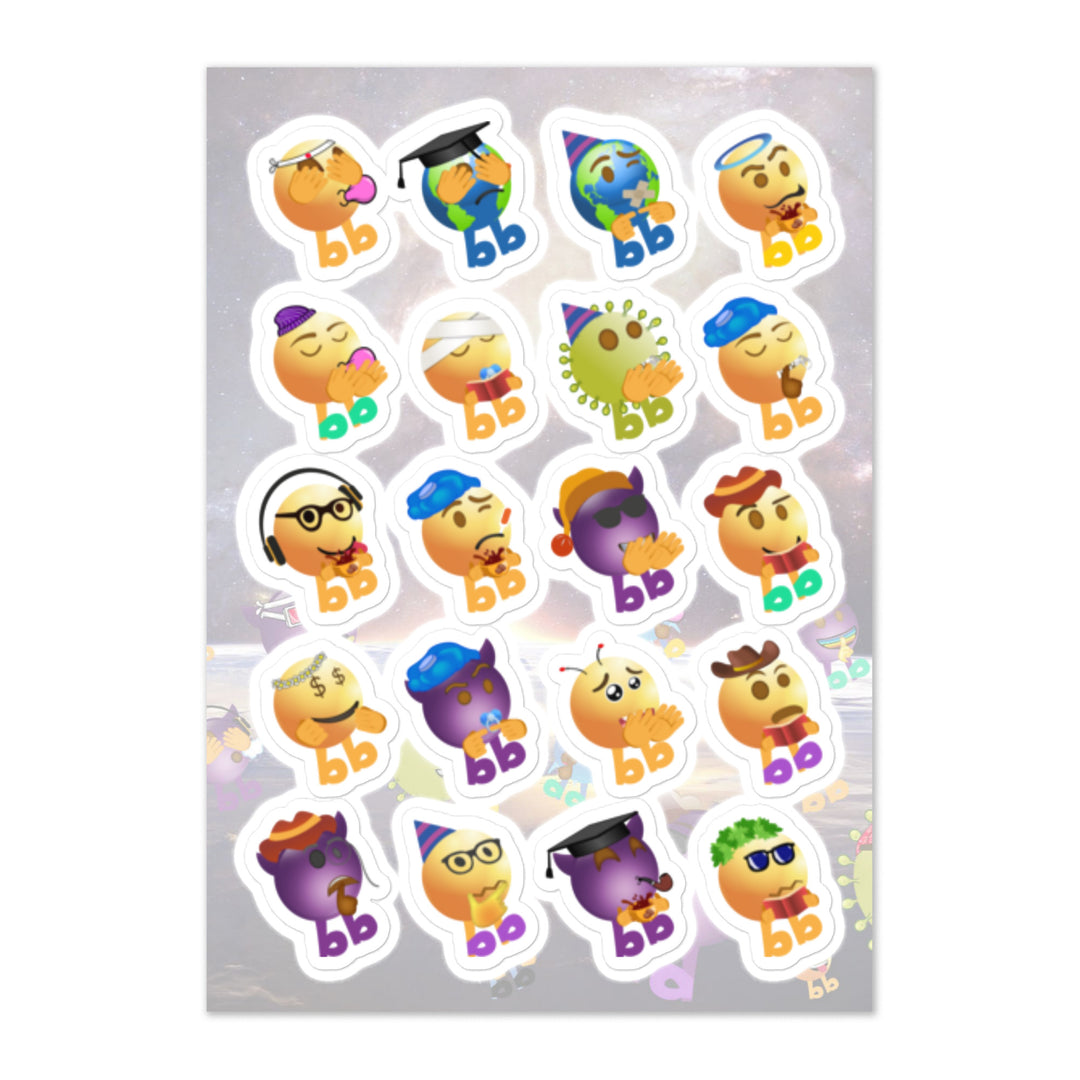 Megabb Buddy Stickers - Emojibb