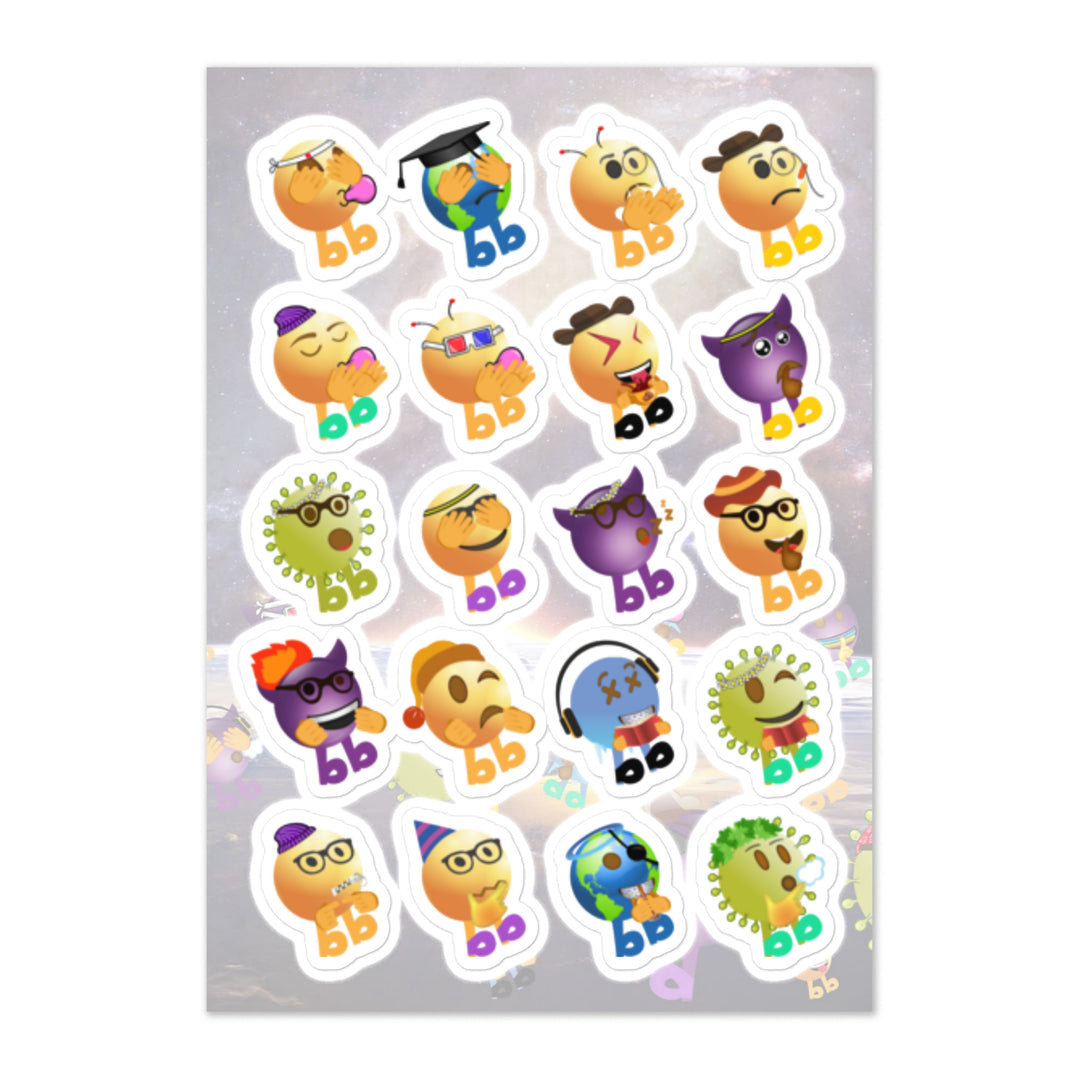 Megabb Buddy Stickers - Emojibb