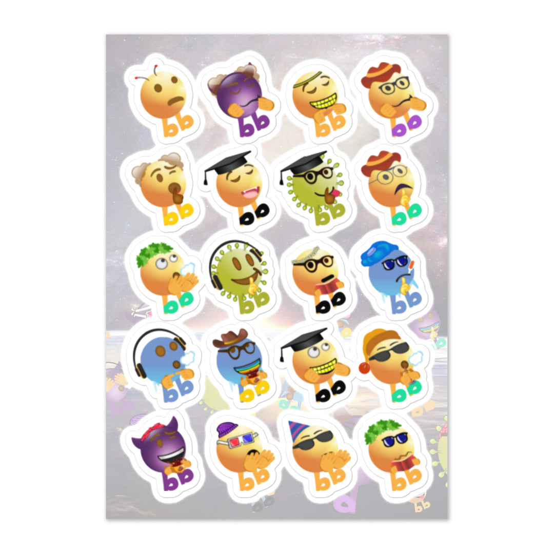 Megabb Buddy Stickers - Emojibb