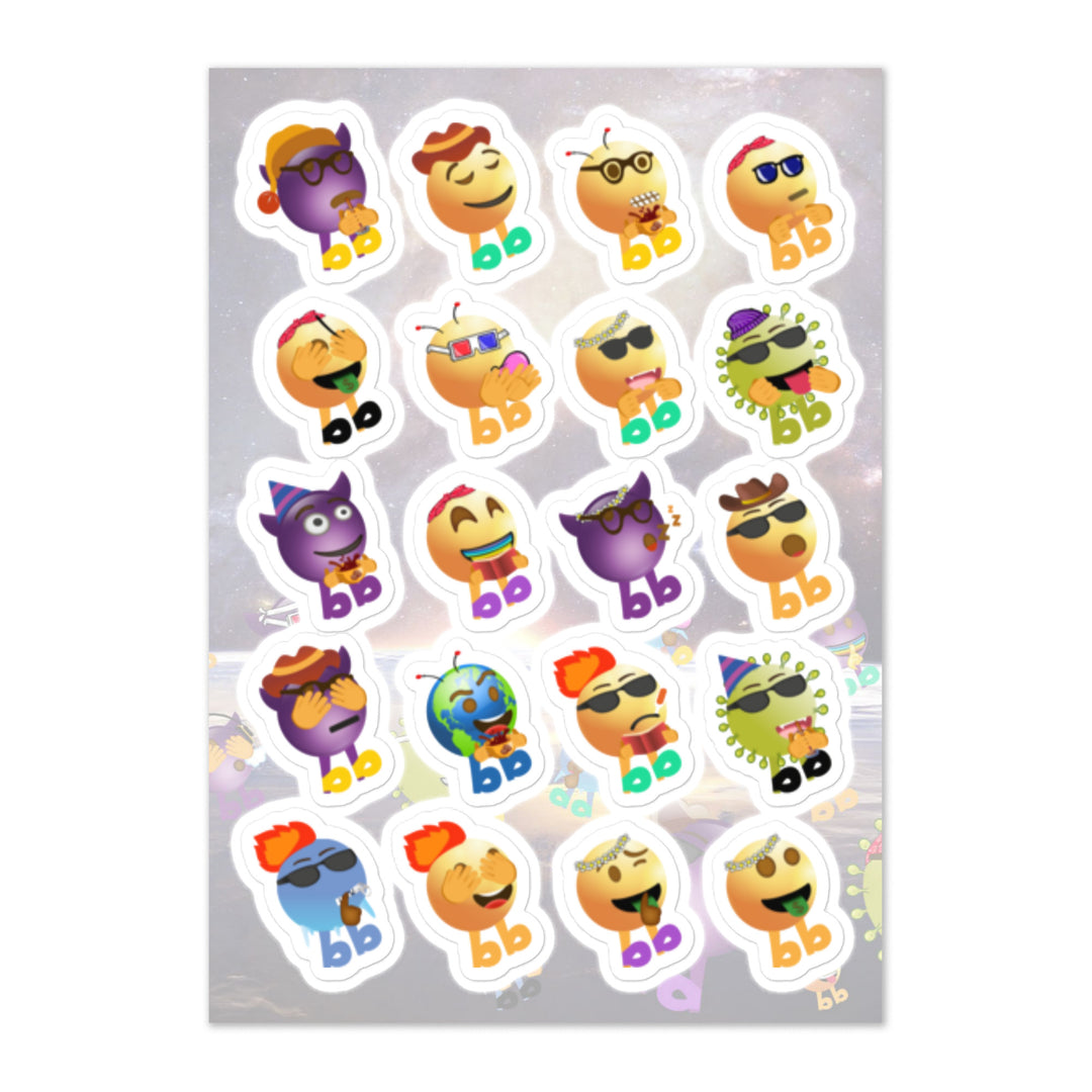 Megabb Buddy Stickers - Emojibb