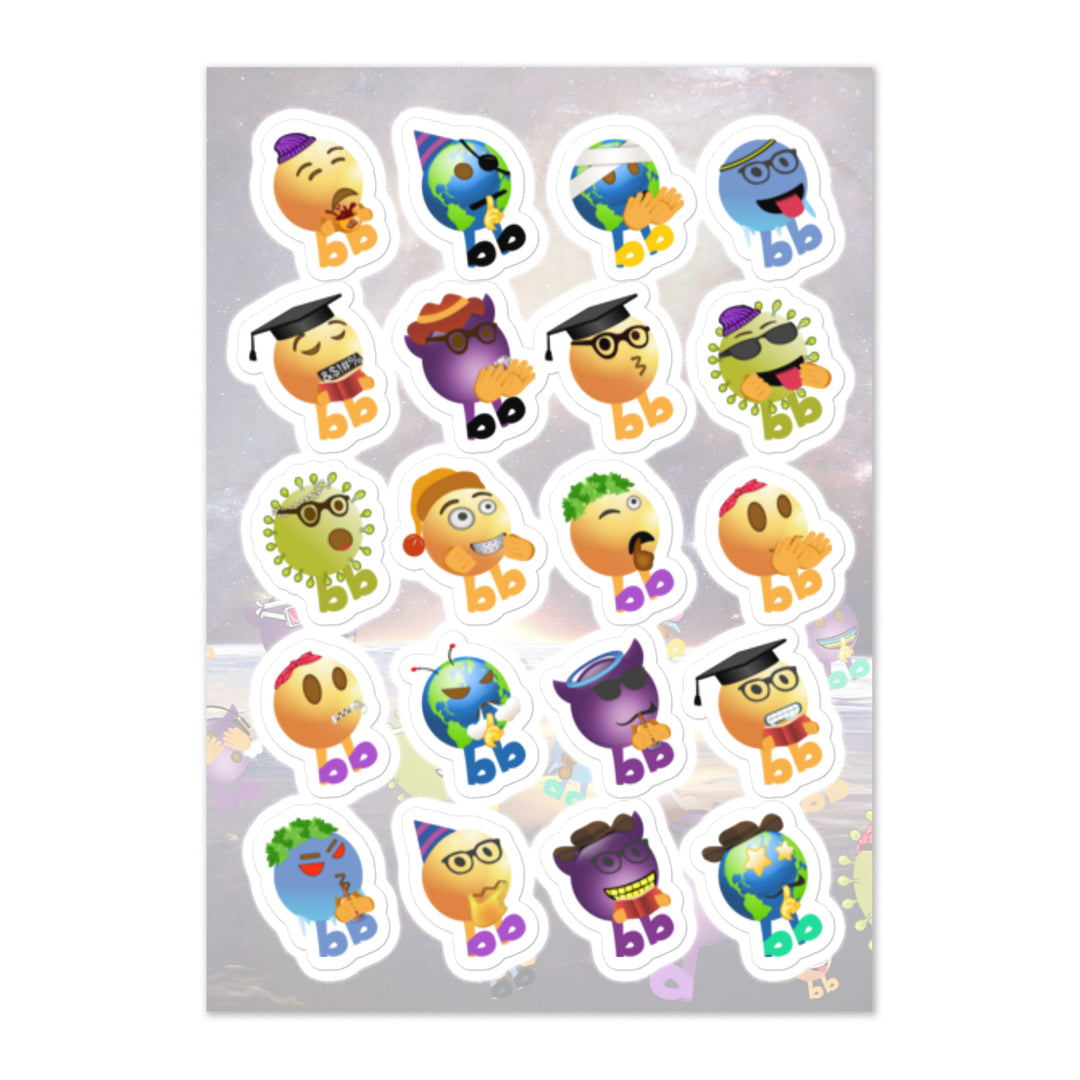 Megabb Buddy Stickers - Emojibb