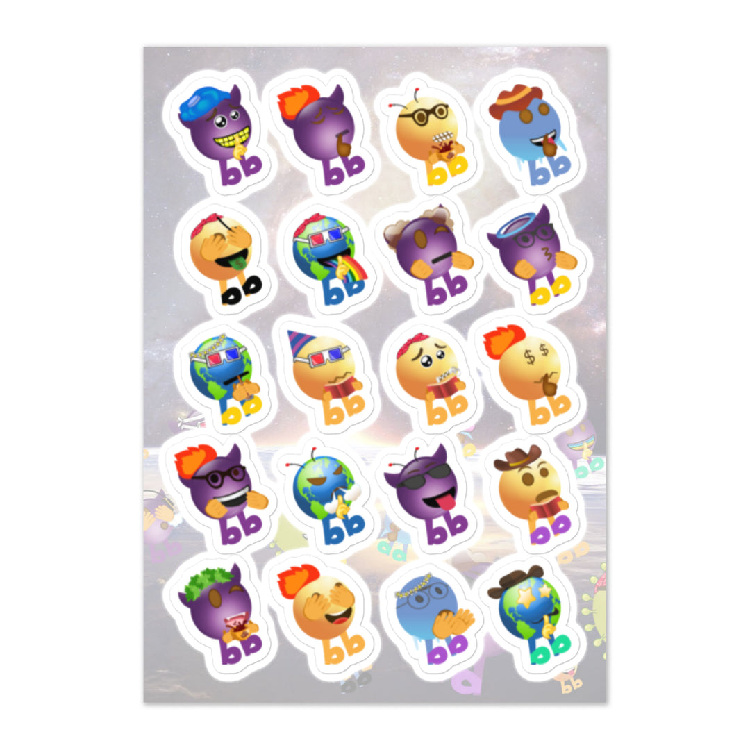 Megabb Buddy Stickers - Emojibb