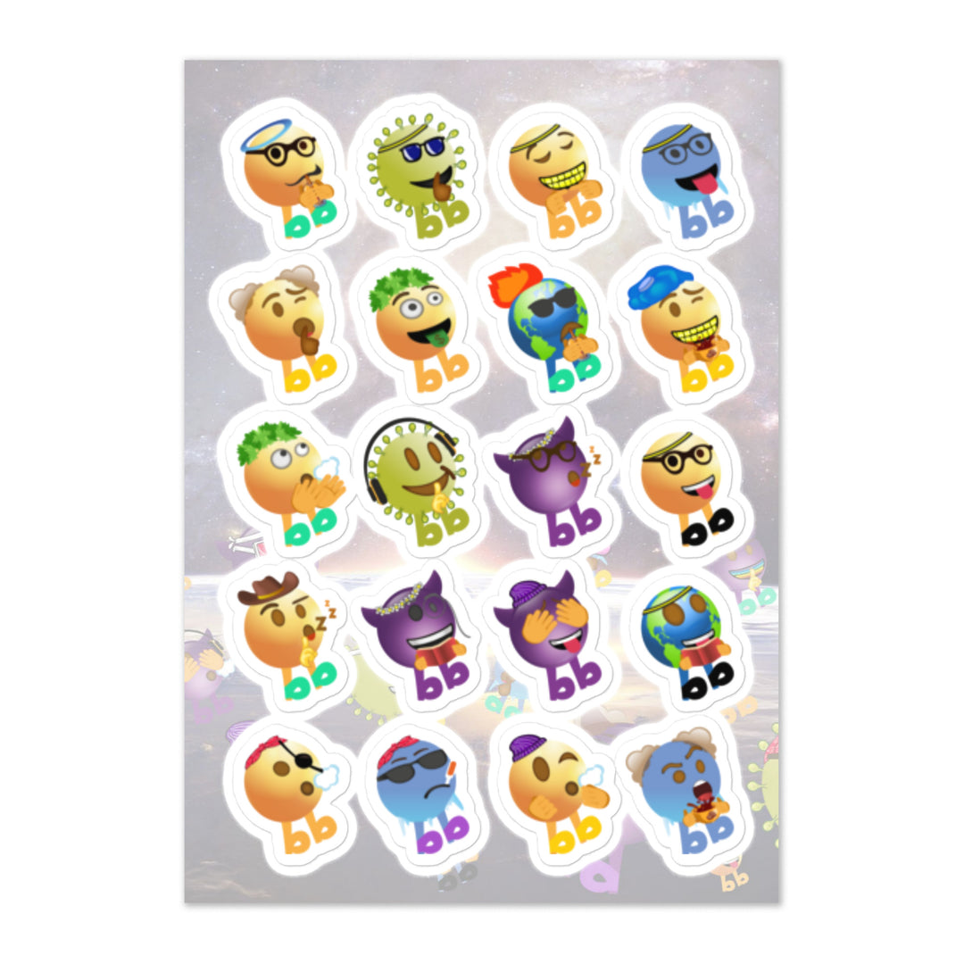 Megabb Buddy Stickers - Emojibb