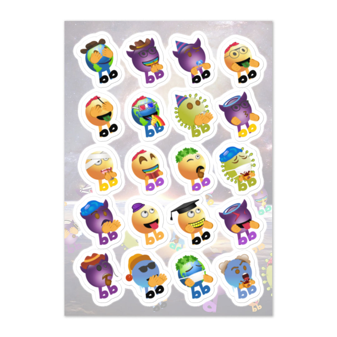 Megabb Buddy Stickers - Emojibb