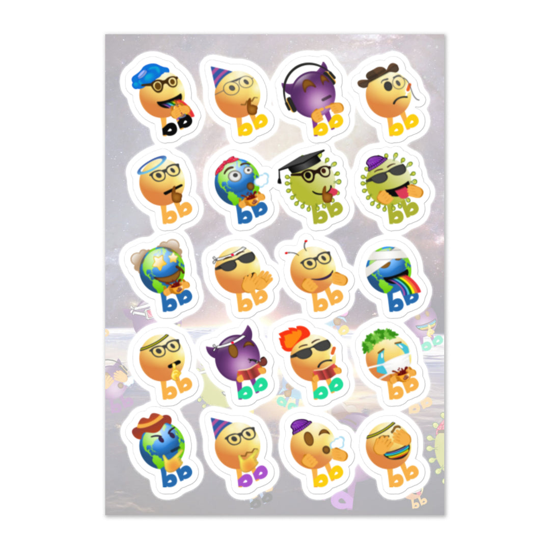 Megabb Buddy Stickers - Emojibb