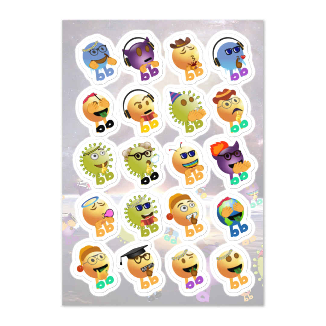 Megabb Buddy Stickers - Emojibb