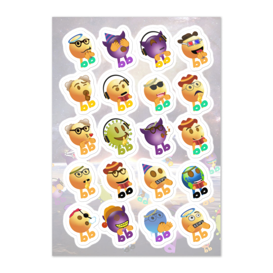 Megabb Buddy Stickers - Emojibb