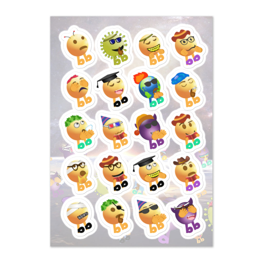 Megabb Buddy Stickers - Emojibb