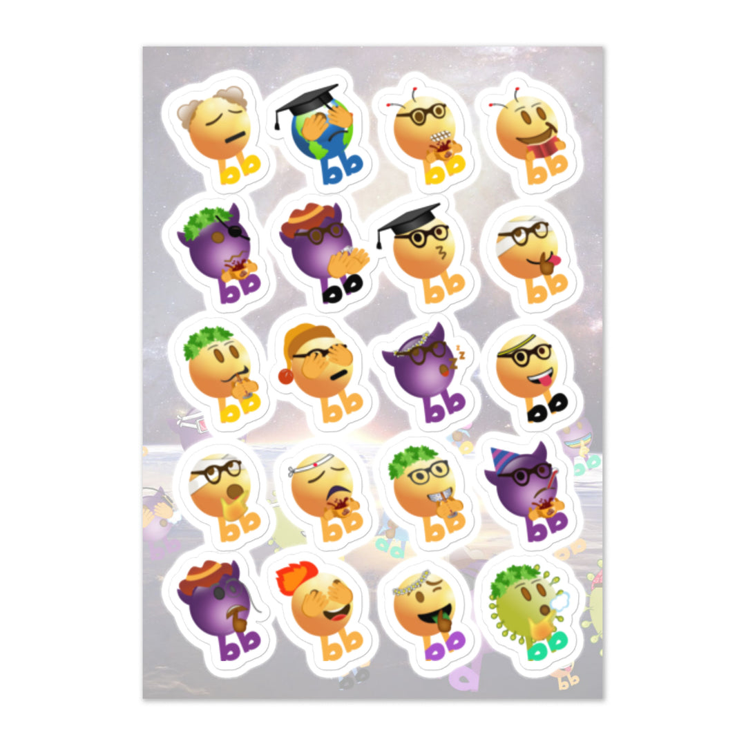 Megabb Buddy Stickers - Emojibb