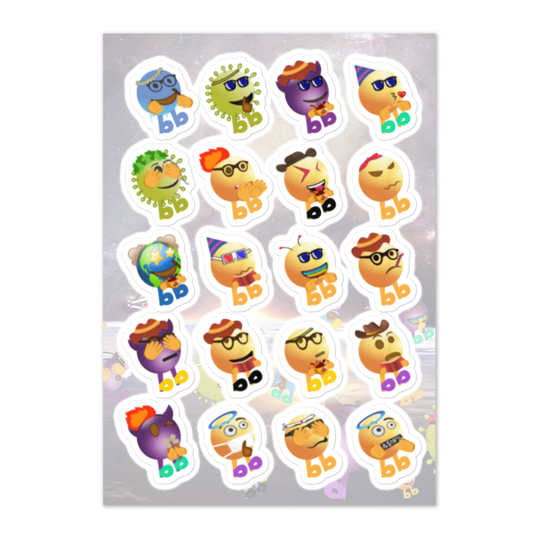 Megabb Buddy Stickers - Emojibb