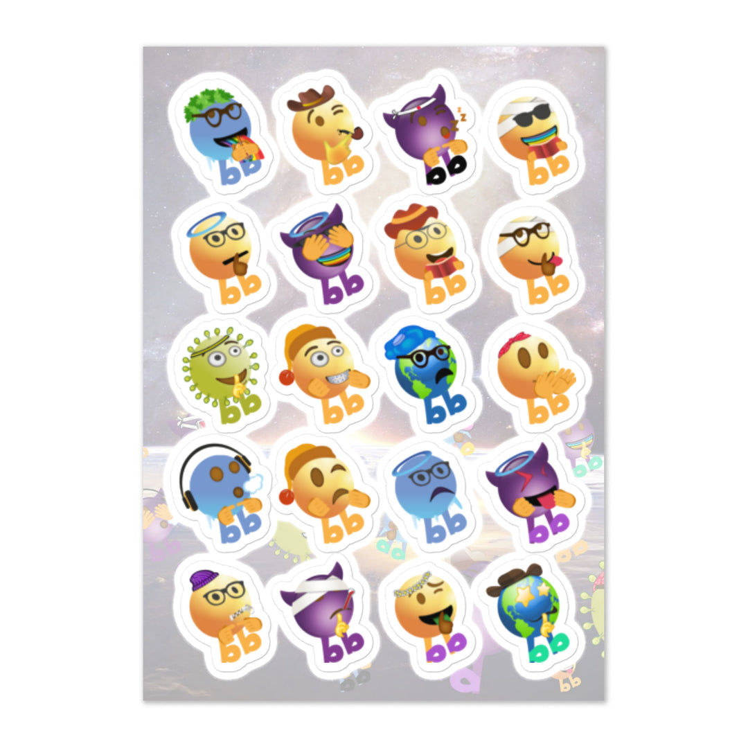 Megabb Buddy Stickers - Emojibb