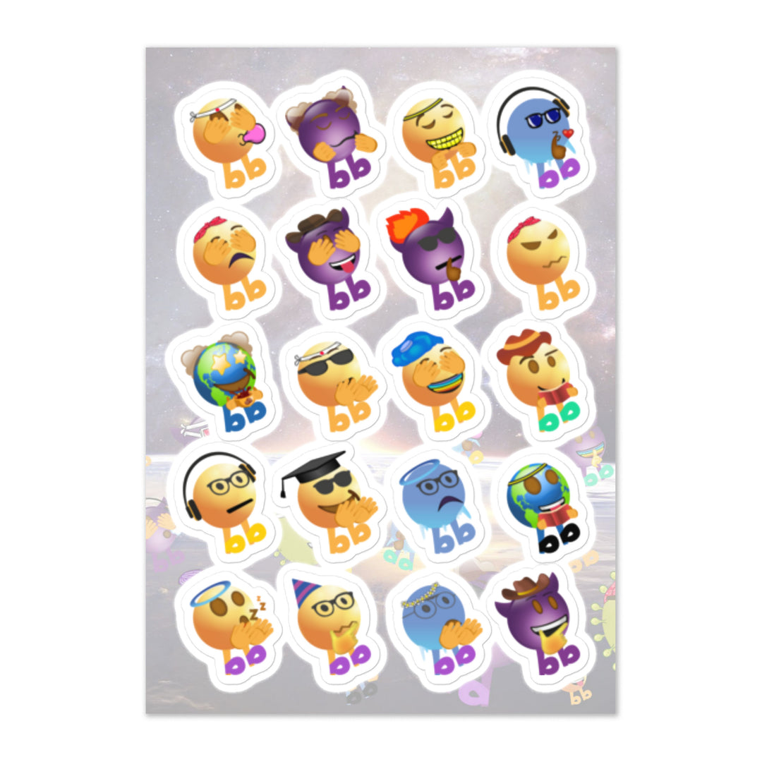 Megabb Buddy Stickers - Emojibb