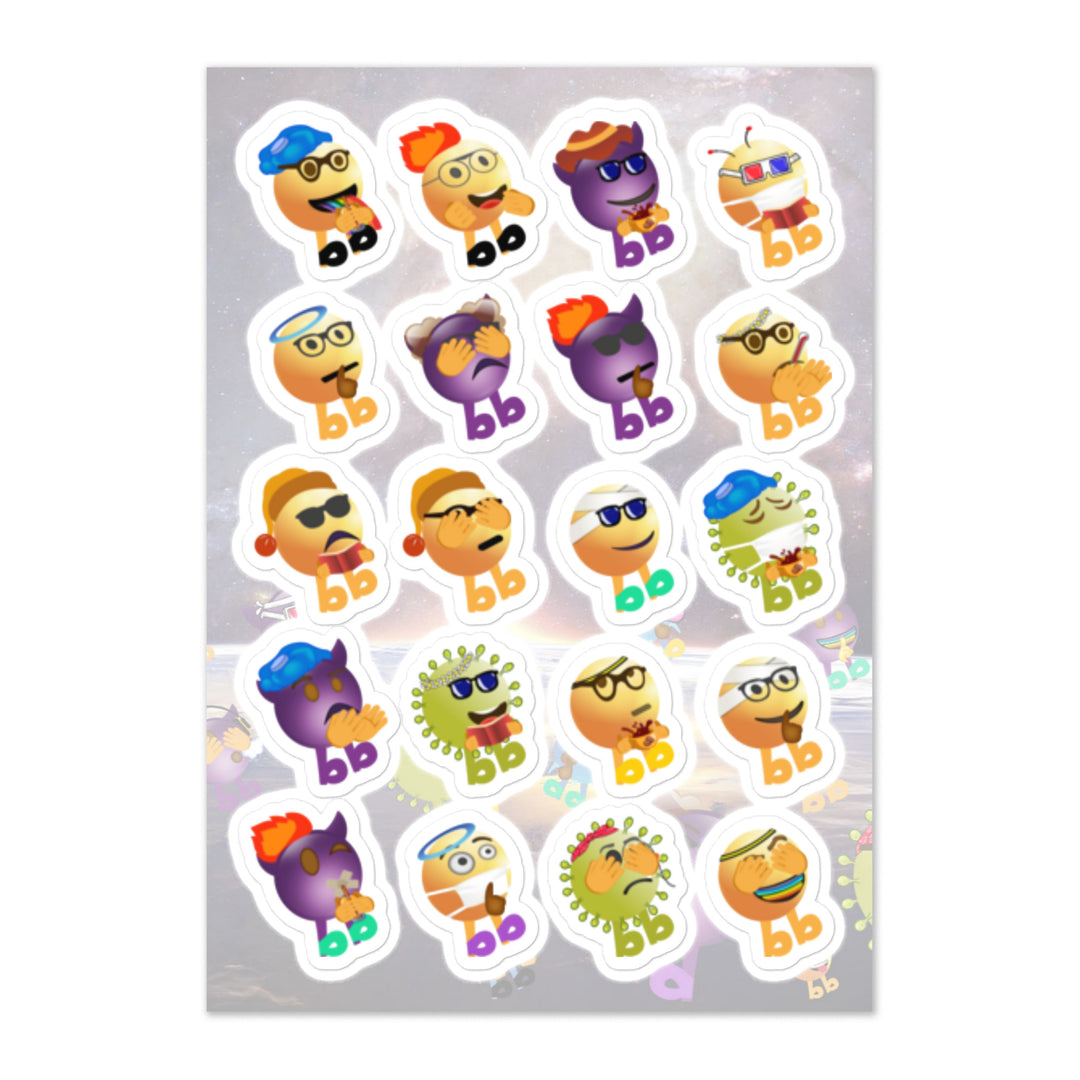 Megabb Buddy Stickers - Emojibb