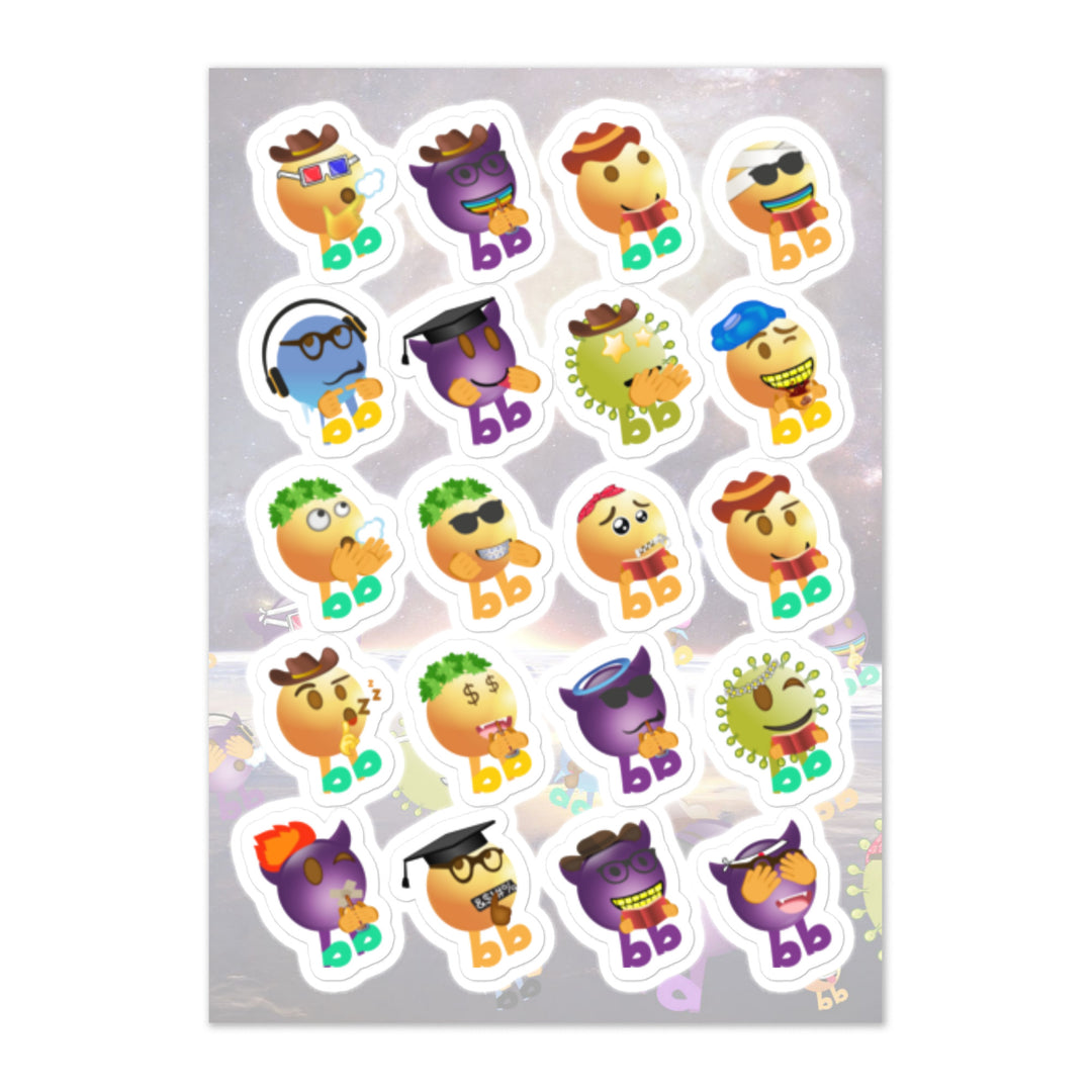 Megabb Buddy Stickers - Emojibb