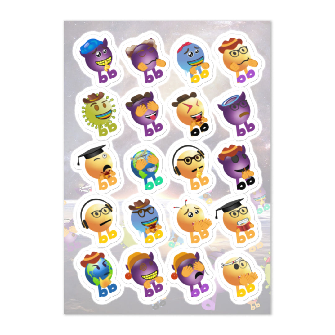 Megabb Buddy Stickers - Emojibb