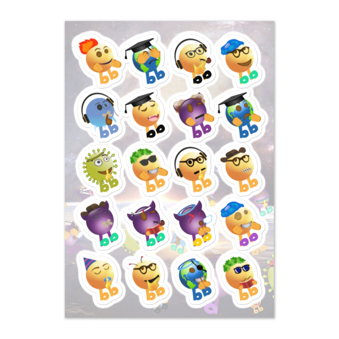 Megabb Buddy Stickers - Emojibb