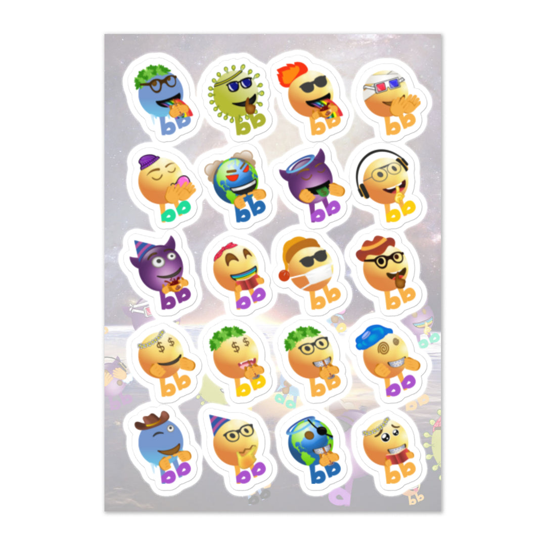 Megabb Buddy Stickers - Emojibb