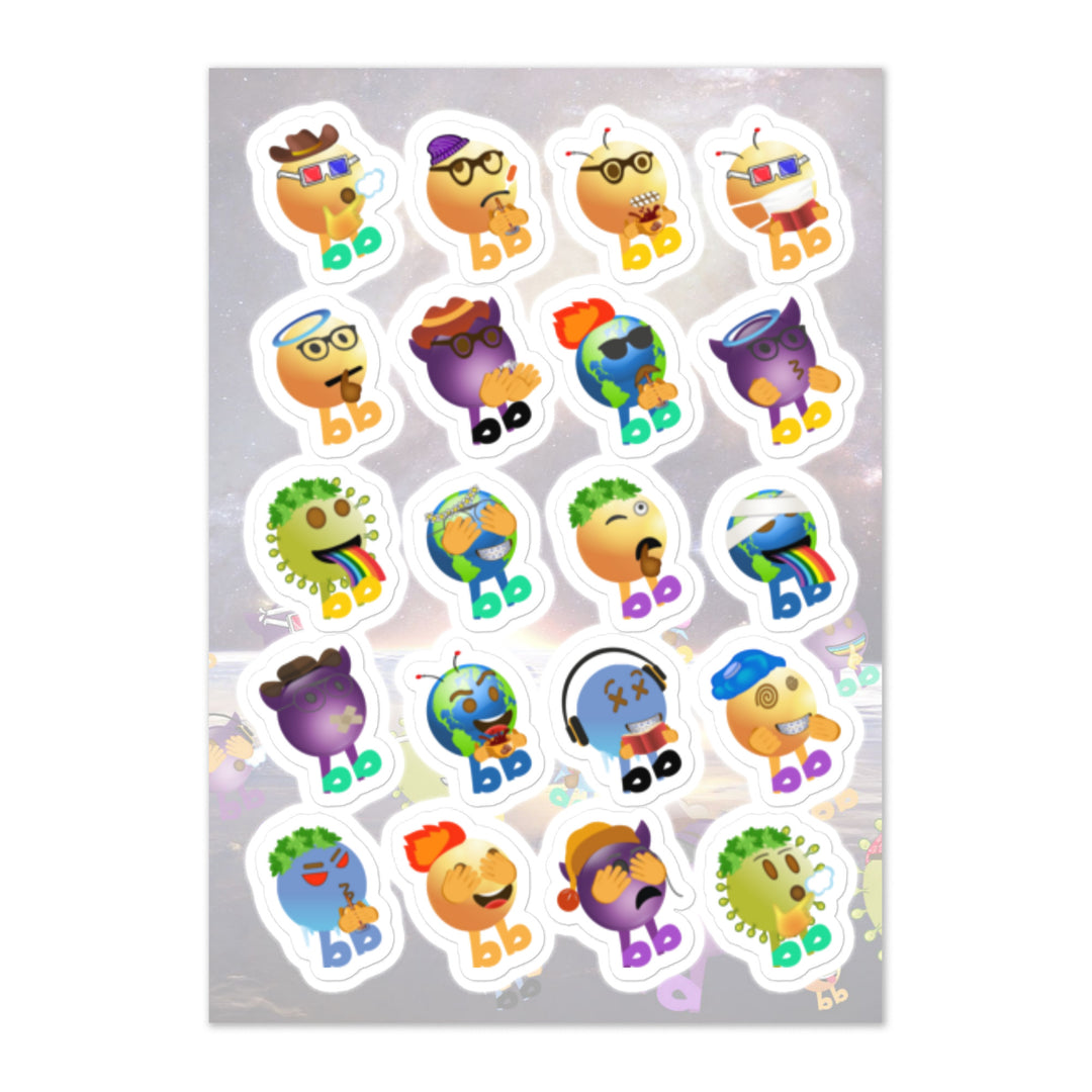 Megabb Buddy Stickers - Emojibb