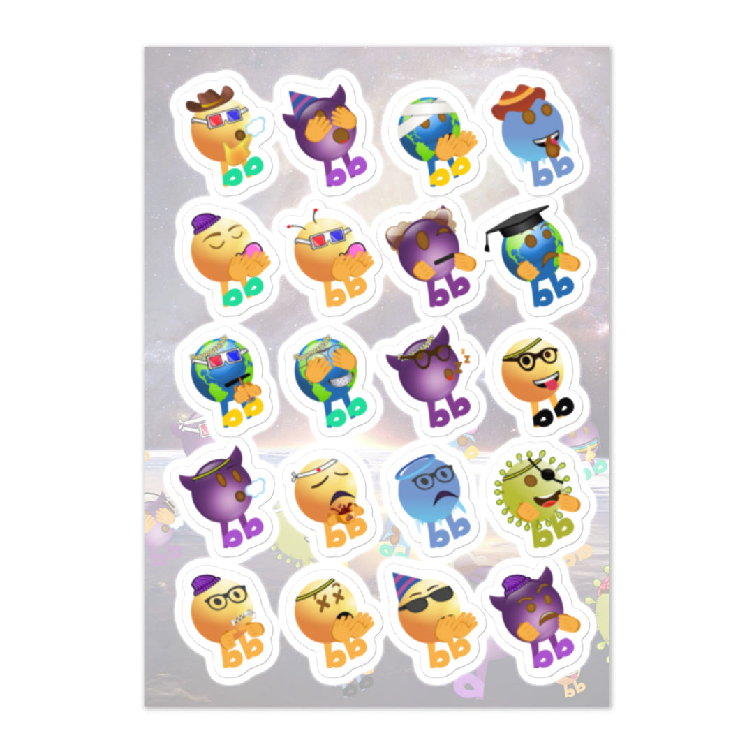 Megabb Buddy Stickers - Emojibb