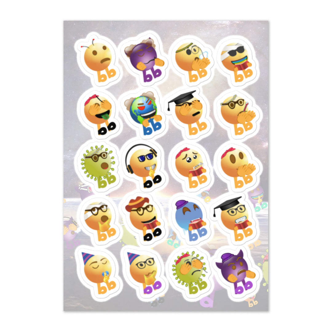 Megabb Buddy Stickers - Emojibb