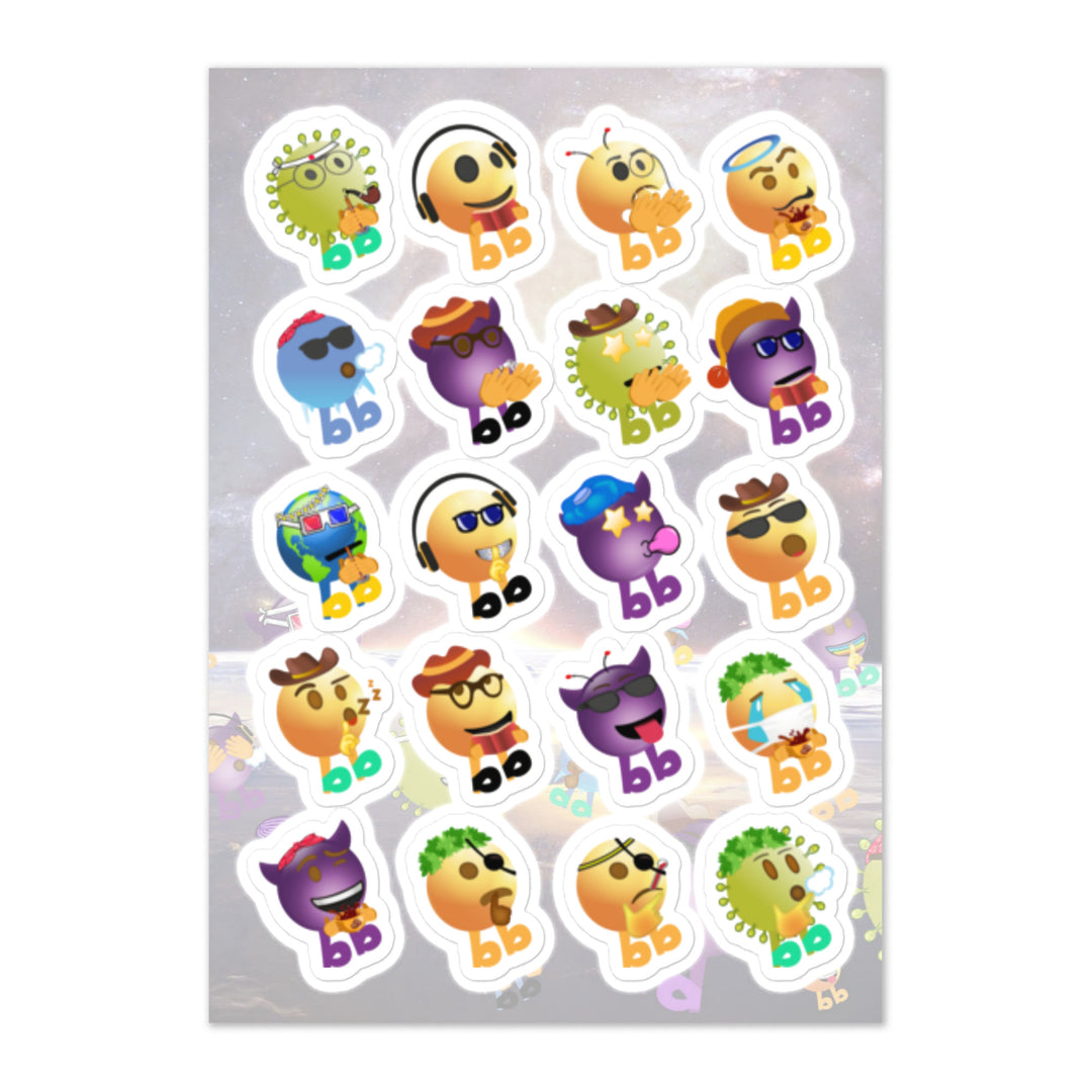 Megabb Buddy Stickers - Emojibb