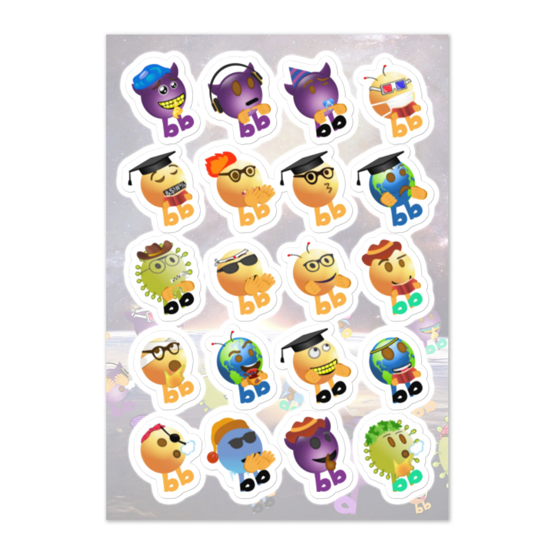 Megabb Buddy Stickers - Emojibb