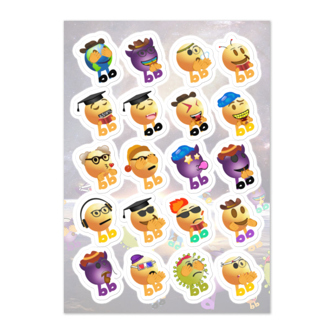 Megabb Buddy Stickers - Emojibb