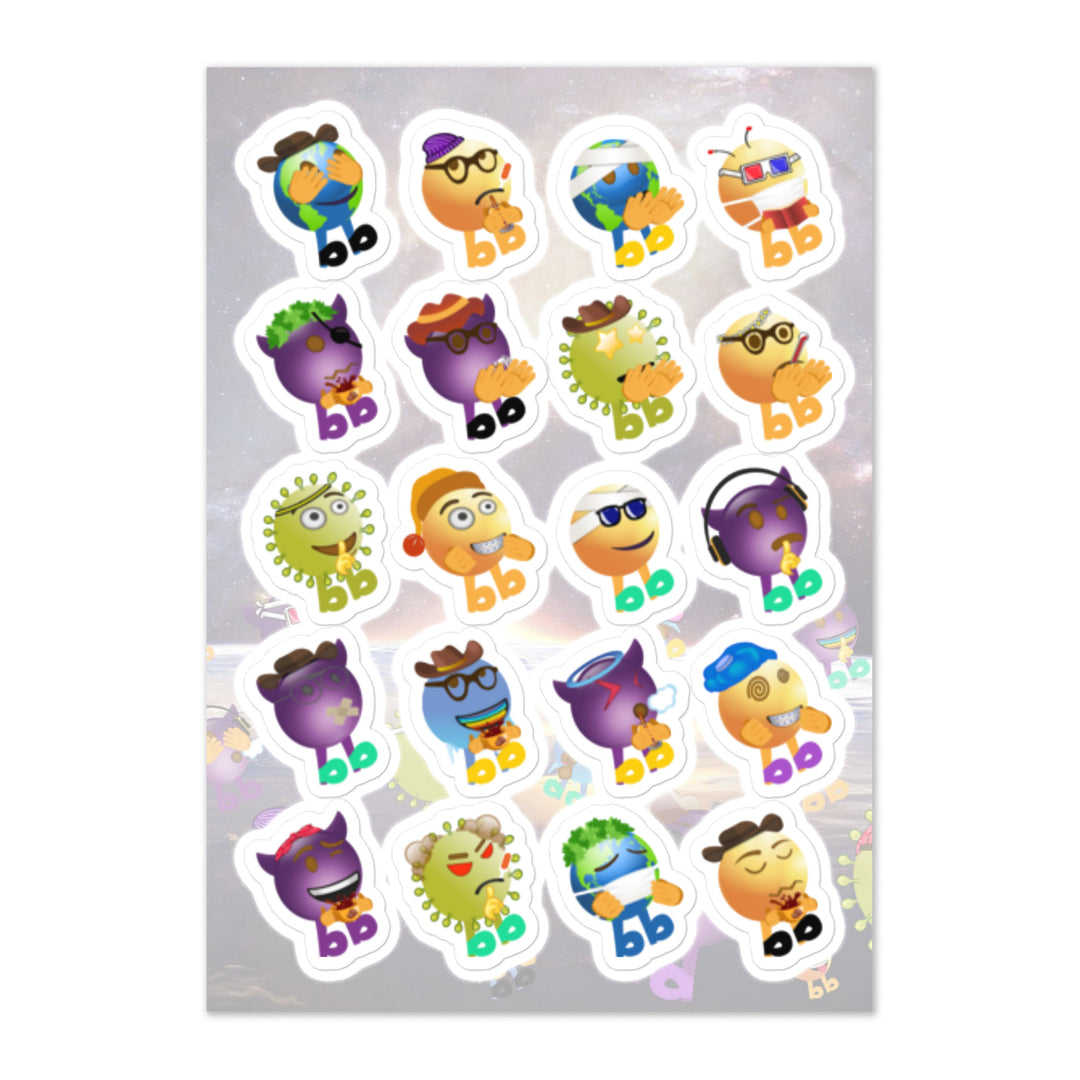 Megabb Buddy Stickers - Emojibb