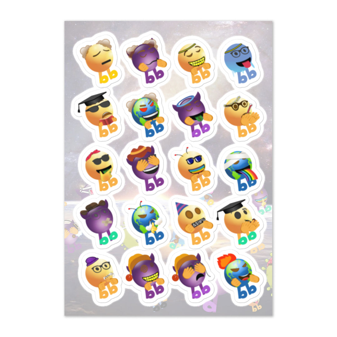 Megabb Buddy Stickers - Emojibb