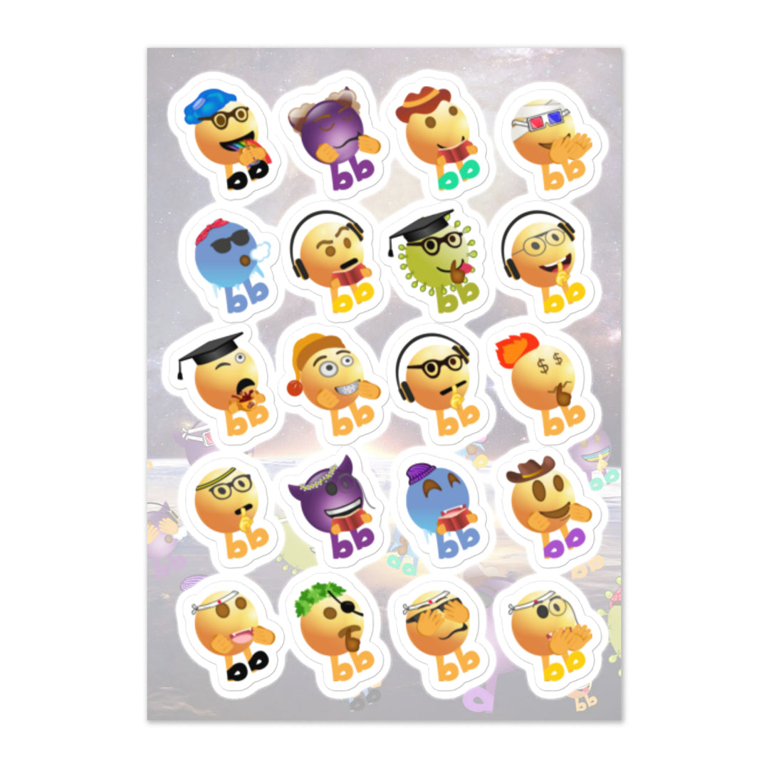 Megabb Buddy Stickers - Emojibb