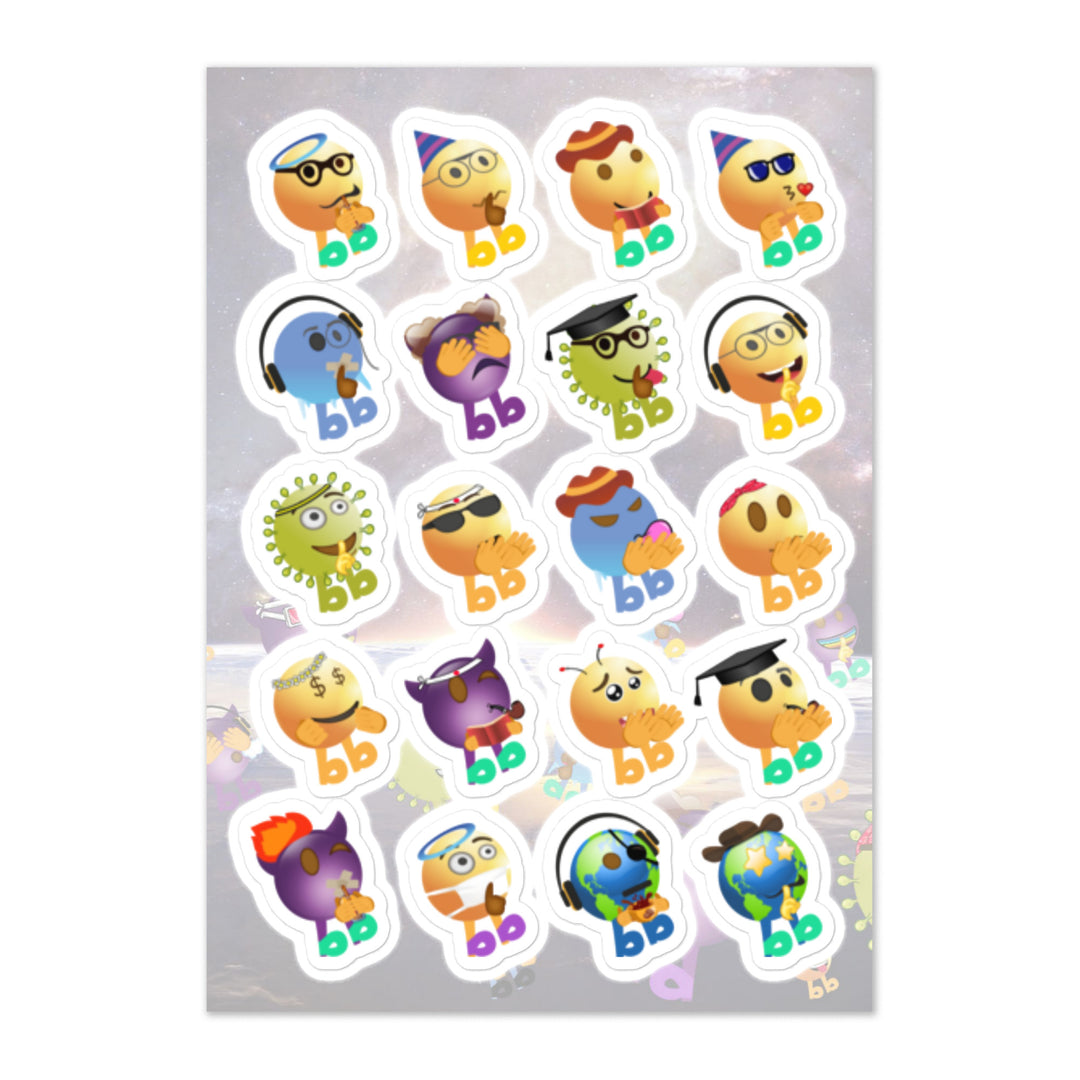 Megabb Buddy Stickers - Emojibb