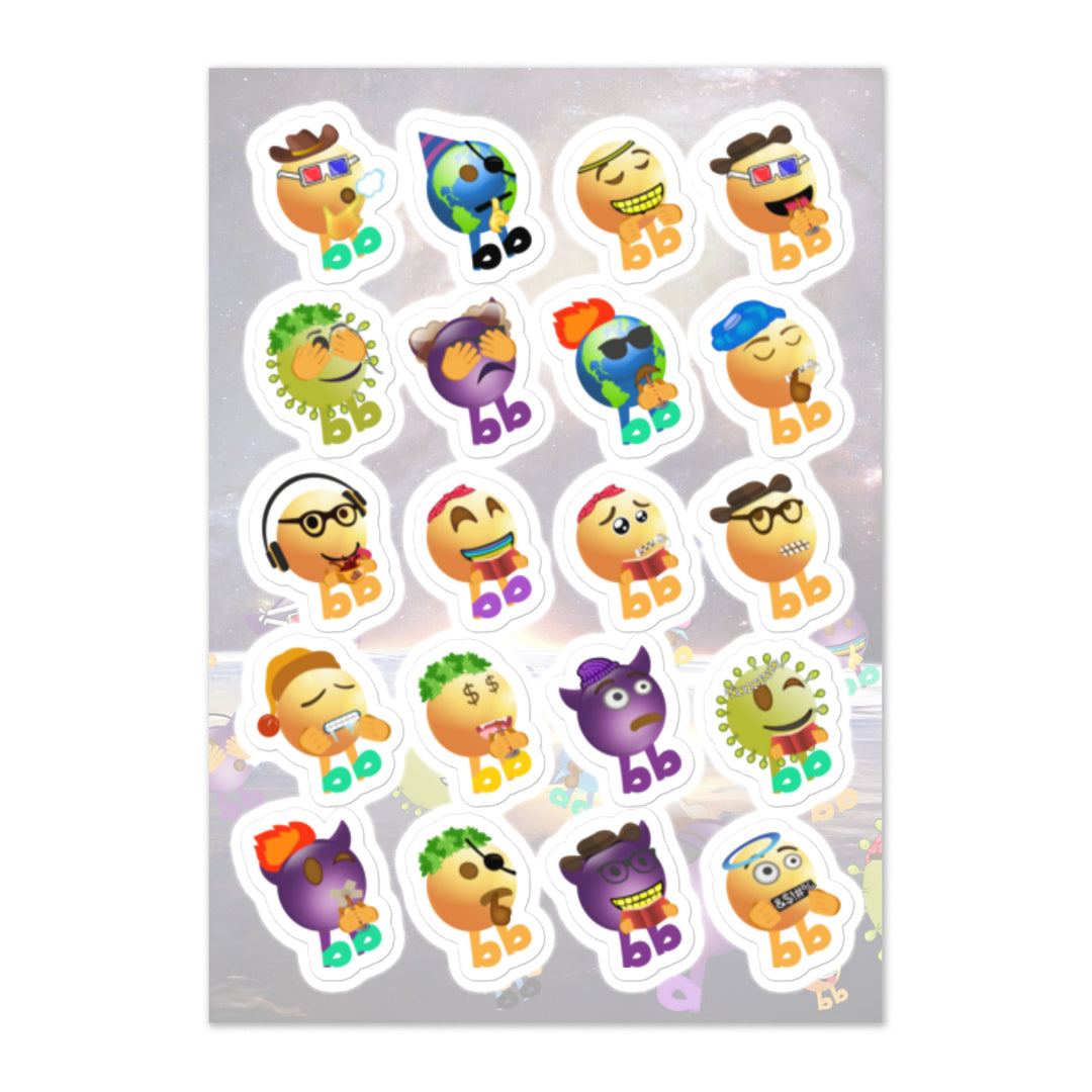 Megabb Buddy Stickers - Emojibb