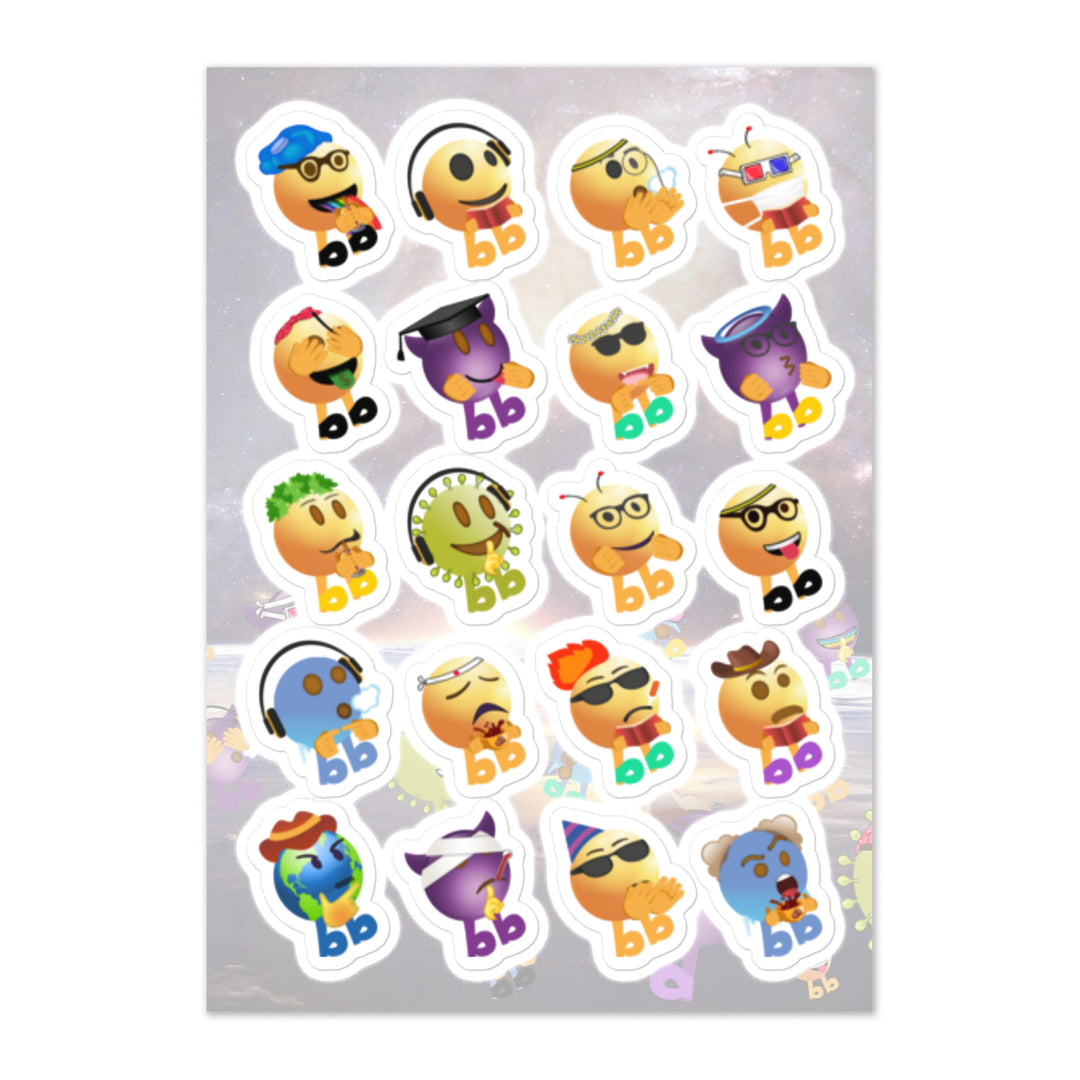 Megabb Buddy Stickers - Emojibb