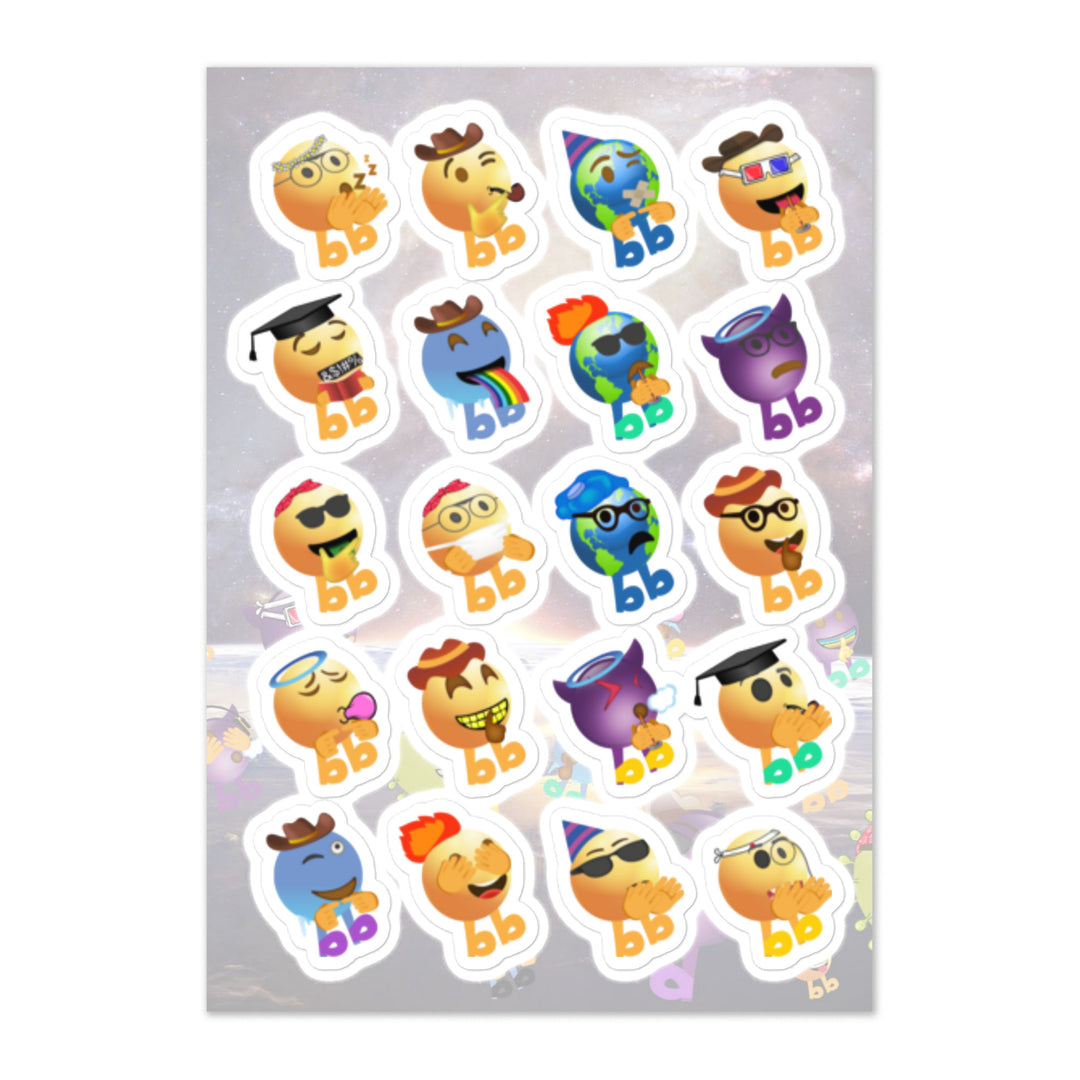 Megabb Buddy Stickers - Emojibb