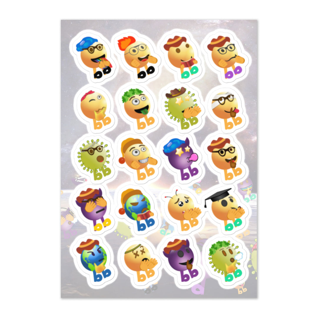 Megabb Buddy Stickers - Emojibb