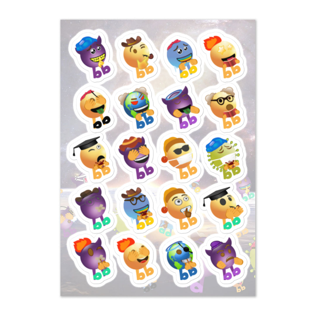 Megabb Buddy Stickers - Emojibb