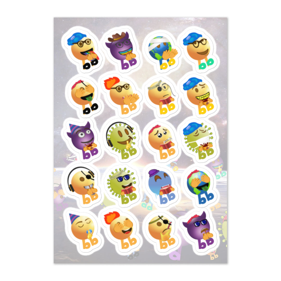 Megabb Buddy Stickers - Emojibb