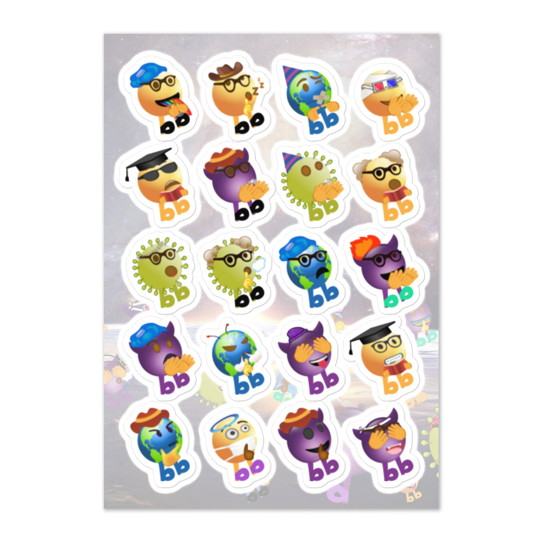 Megabb Buddy Stickers - Emojibb