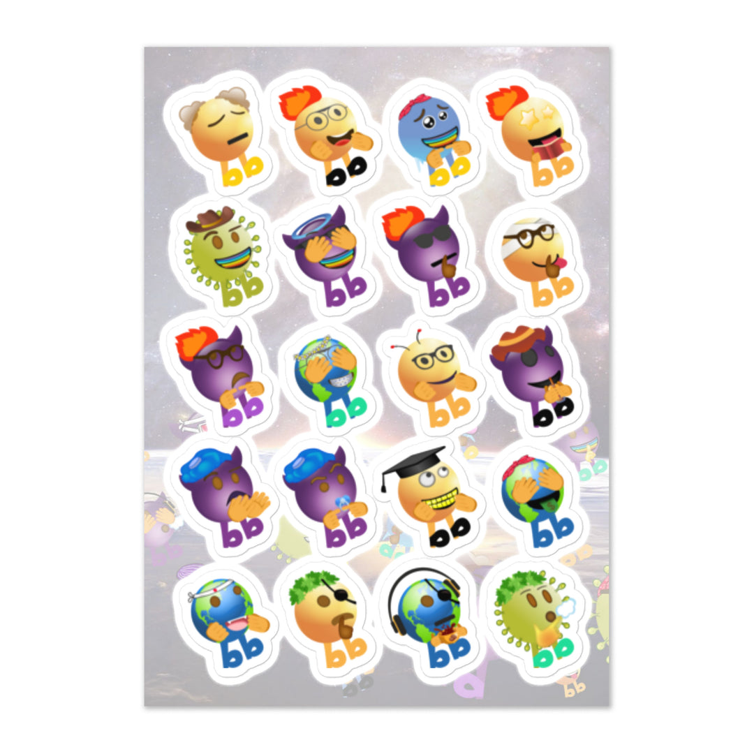 Megabb Buddy Stickers - Emojibb