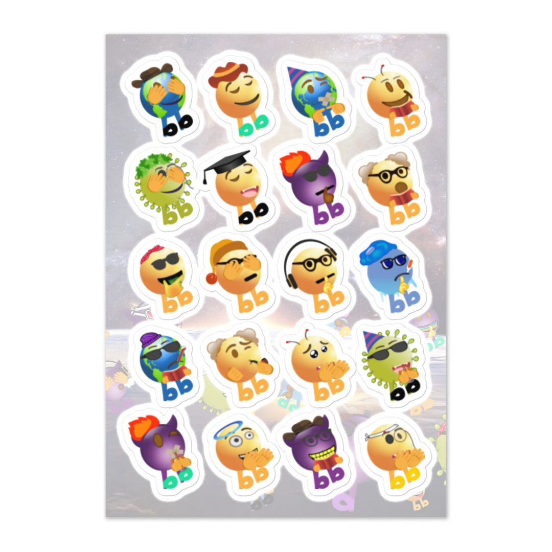 Megabb Buddy Stickers - Emojibb