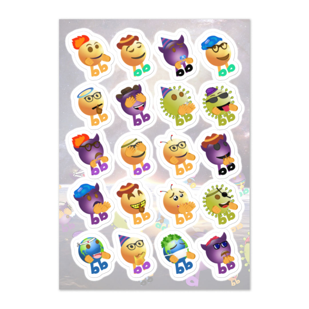 Megabb Buddy Stickers - Emojibb