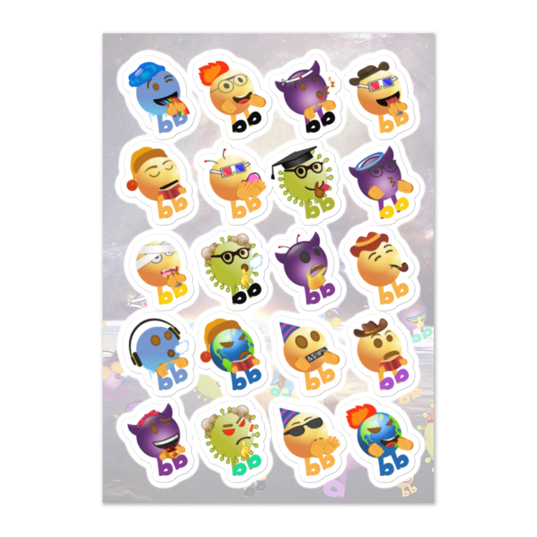Megabb Buddy Stickers - Emojibb