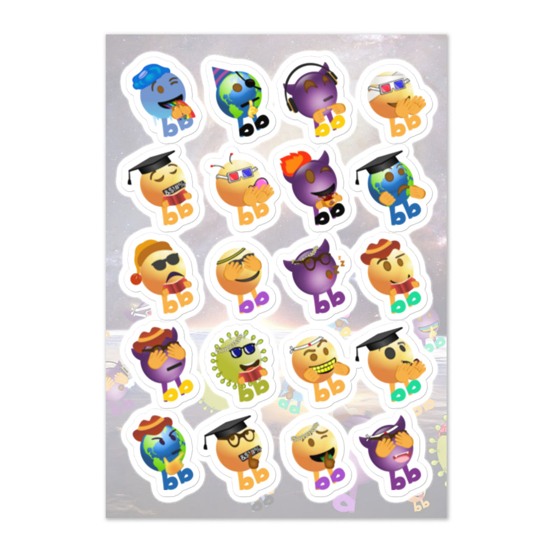 Megabb Buddy Stickers - Emojibb