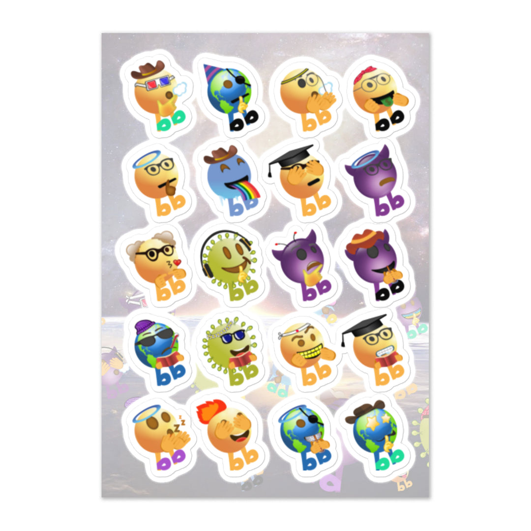 Megabb Buddy Stickers - Emojibb