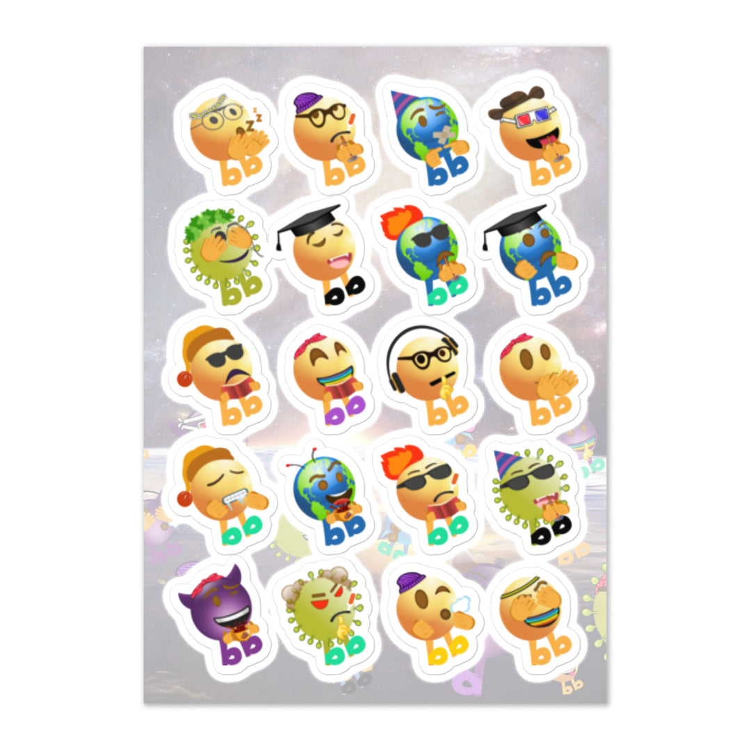 Megabb Buddy Stickers - Emojibb