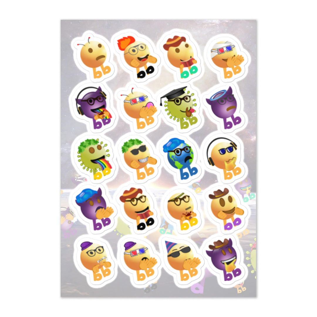 Megabb Buddy Stickers - Emojibb