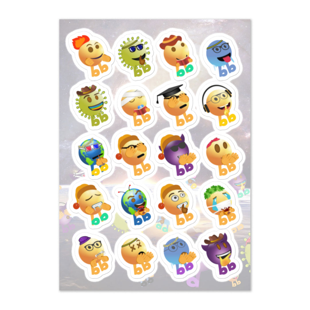 Megabb Buddy Stickers - Emojibb