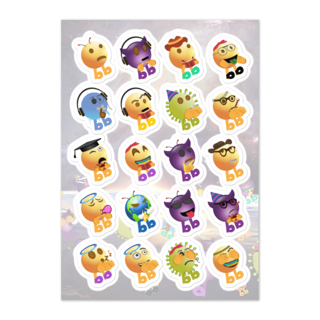 Megabb Buddy Stickers - Emojibb