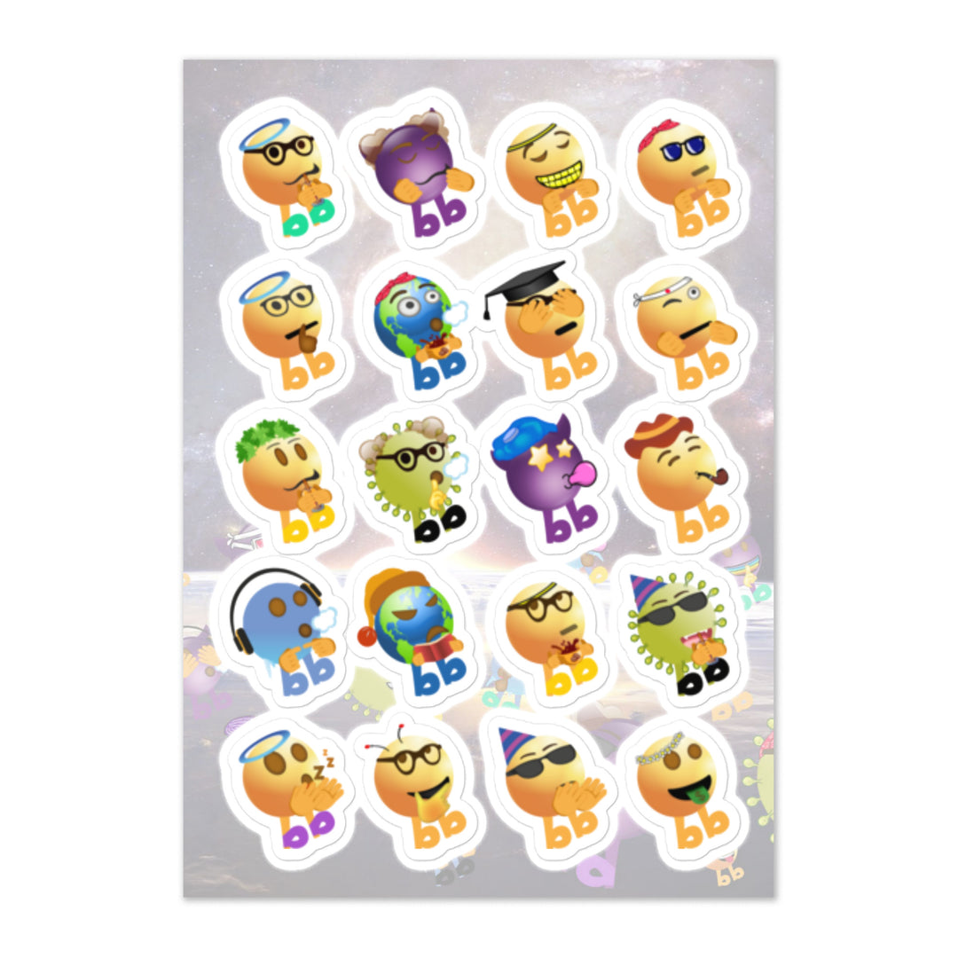 Megabb Buddy Stickers - Emojibb